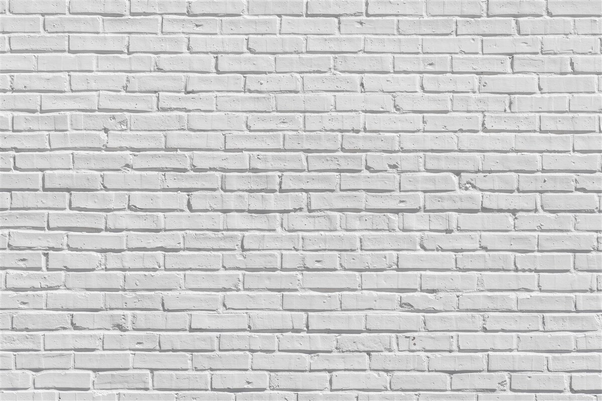Fototapeta biały mur z cegły