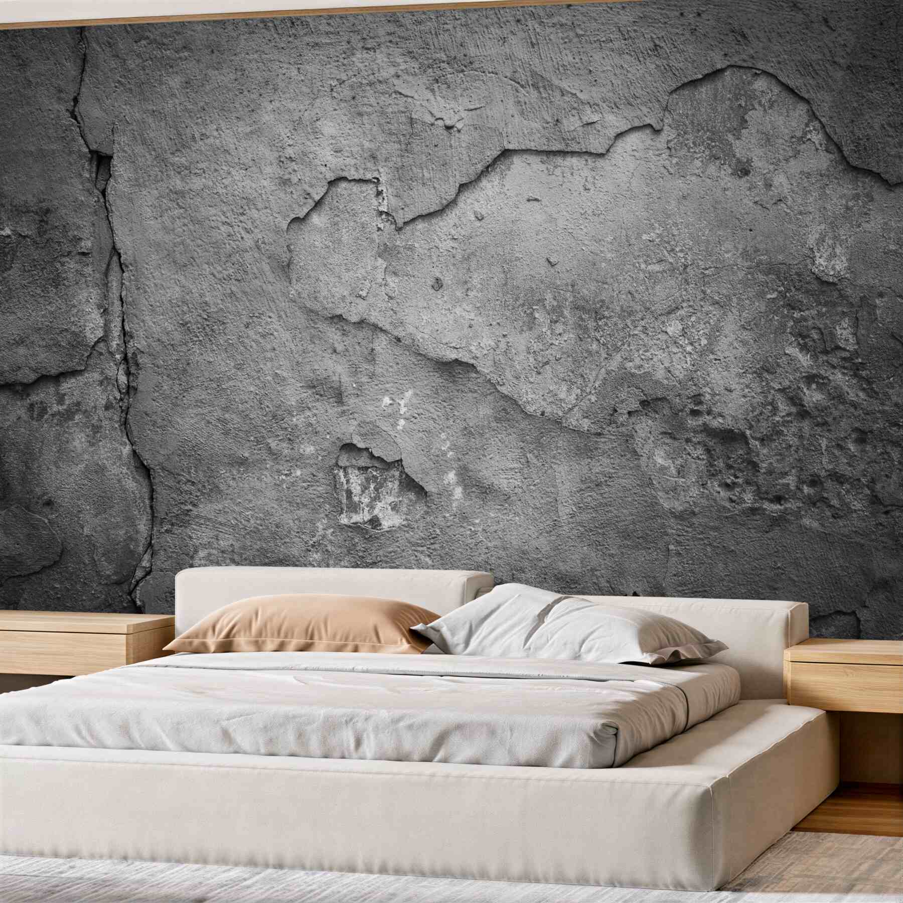 Fototapeta stary zawalony mur