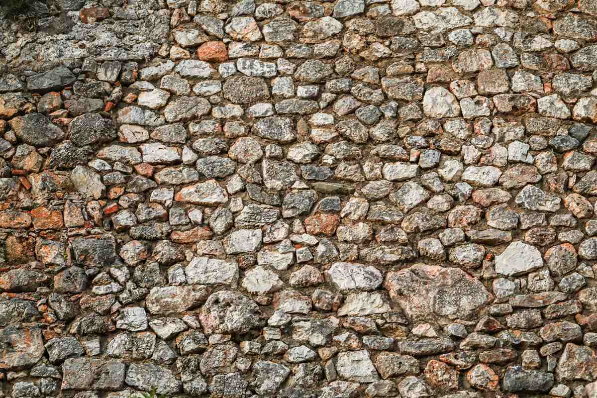 Fototapeta stary kolorowy kamienny mur