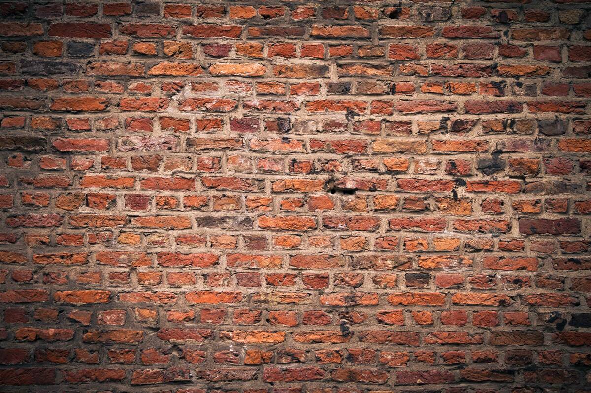 Fototapeta stary mur z czerwonej cegły
