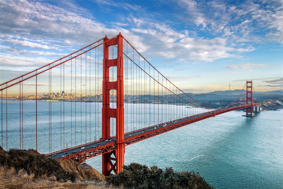 Fototapeta widok na most Golden Gate