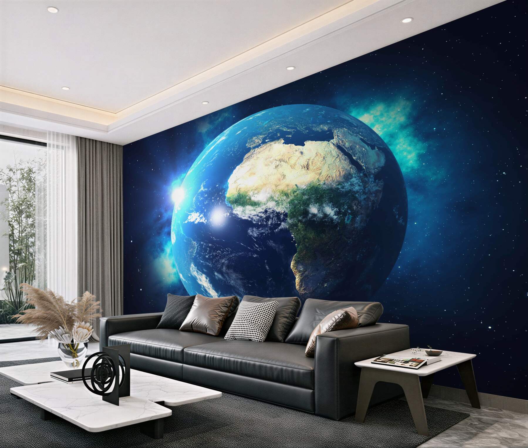 Fototapeta planeta Ziemia i Afryka
