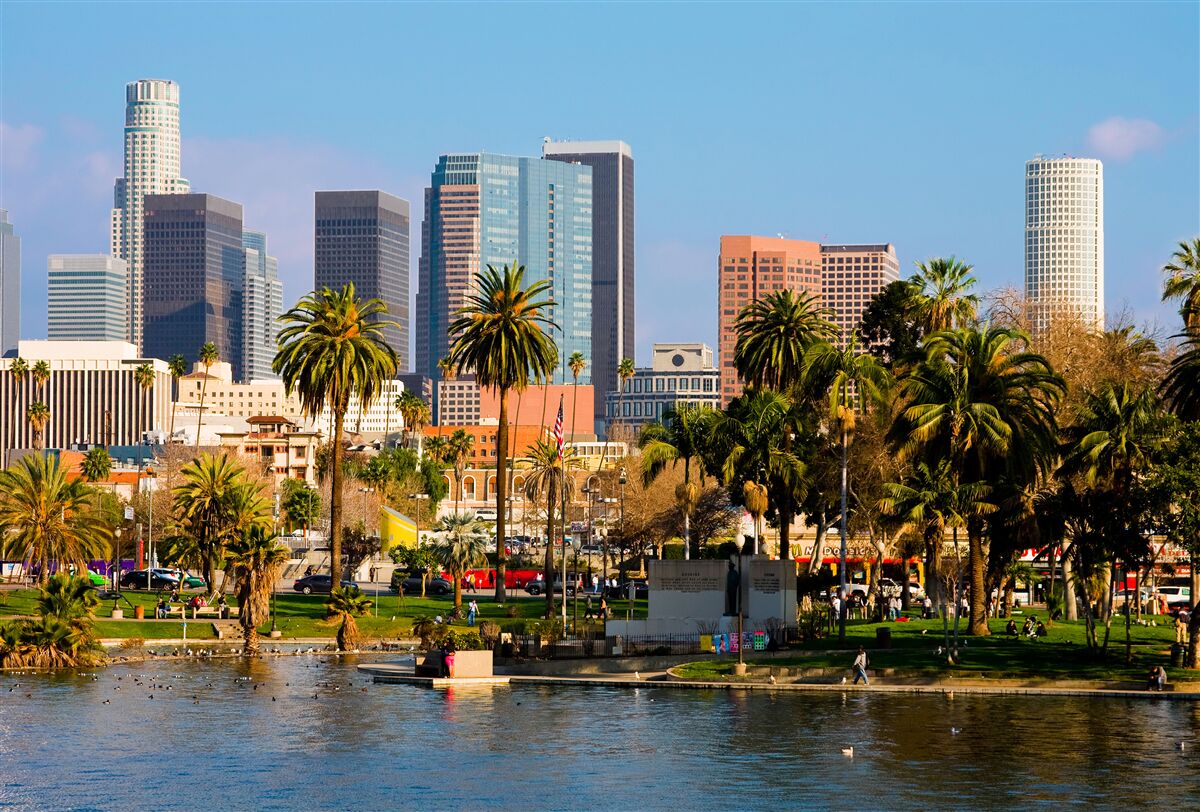 Fototapeta piękno lata w Los Angeles