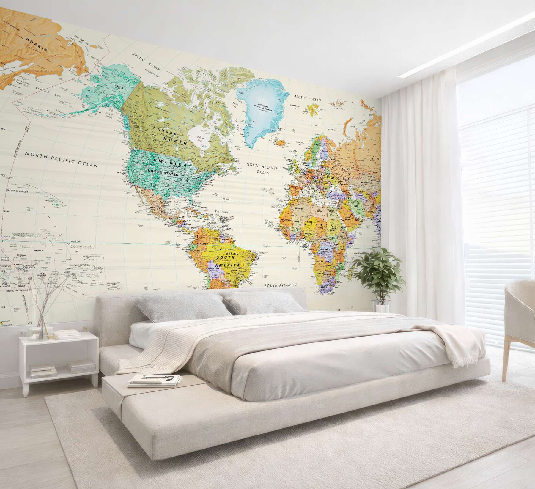 Fototapeta mapa świata świata