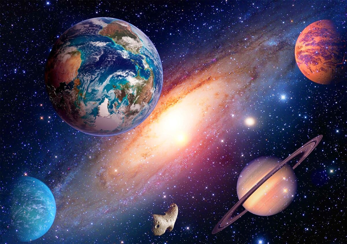 Fototapeta planety Układu Słonecznego