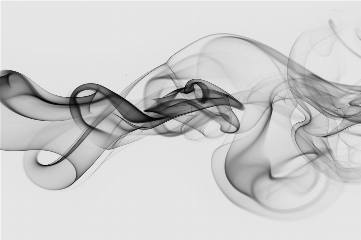 Fototapeta streszczenie czarny dym