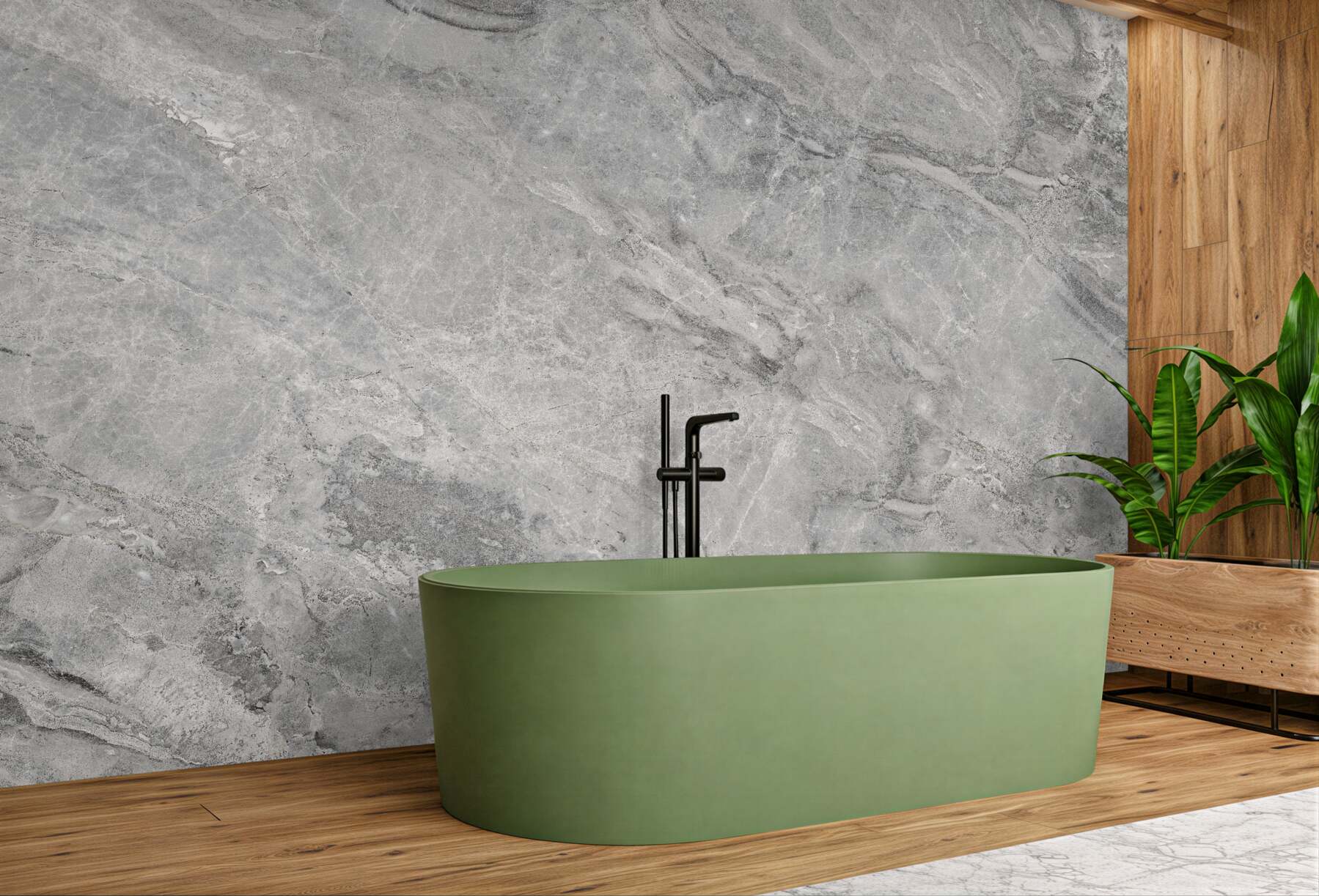 Fototapeta szare, rozmyte płytki porcelanowe