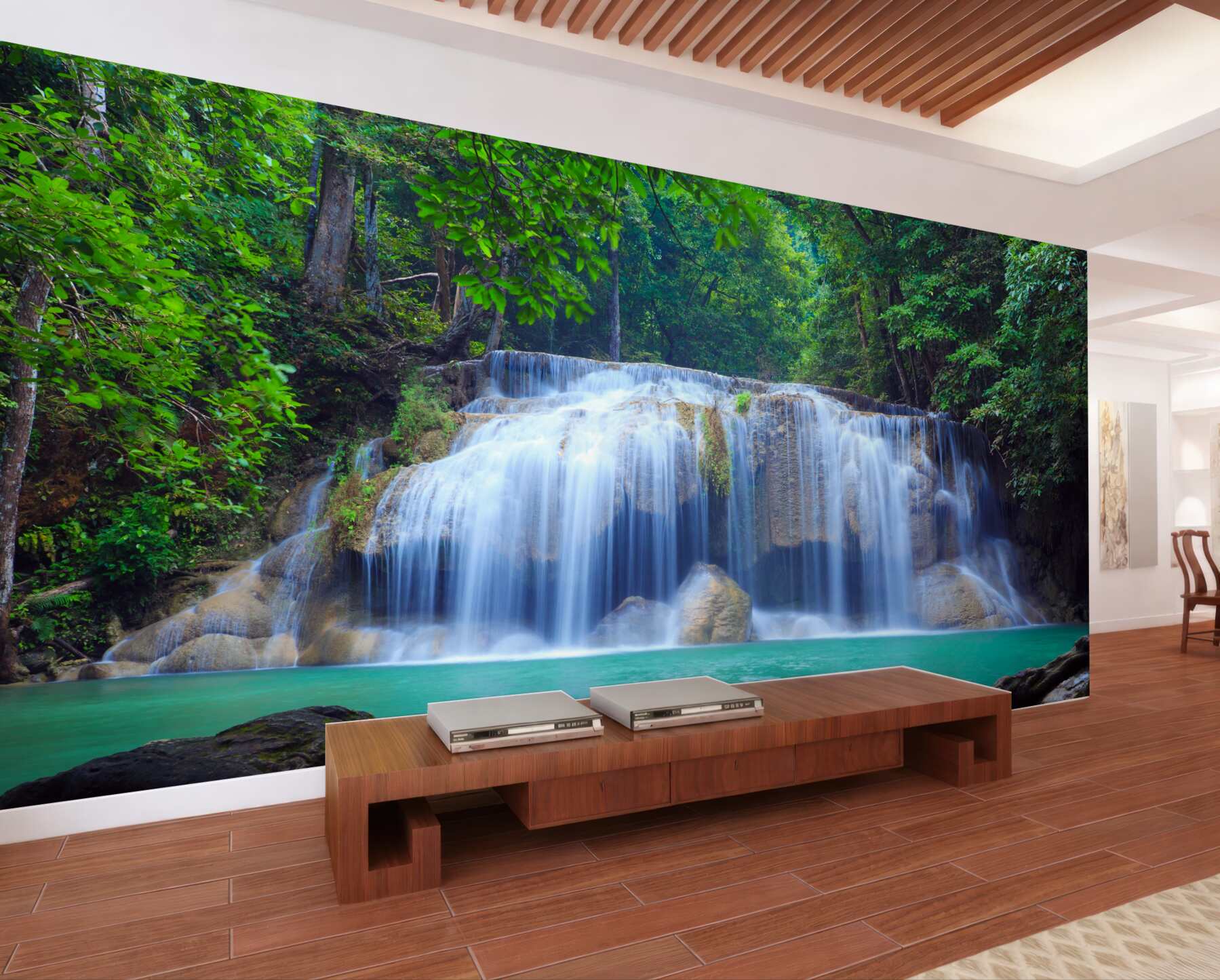 Fototapeta Erawan wodospad, Kanchanaburi, Tajlandia