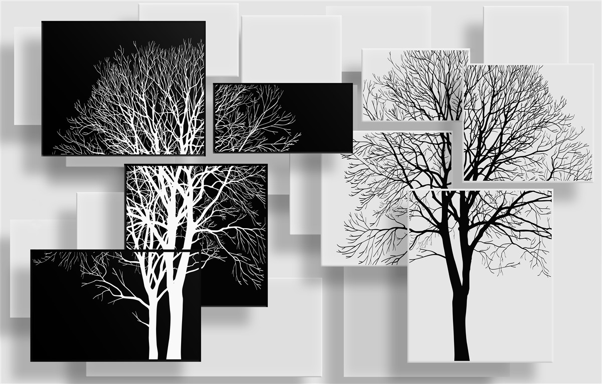 Fototapeta NOWOCZESNE DRZEWA
