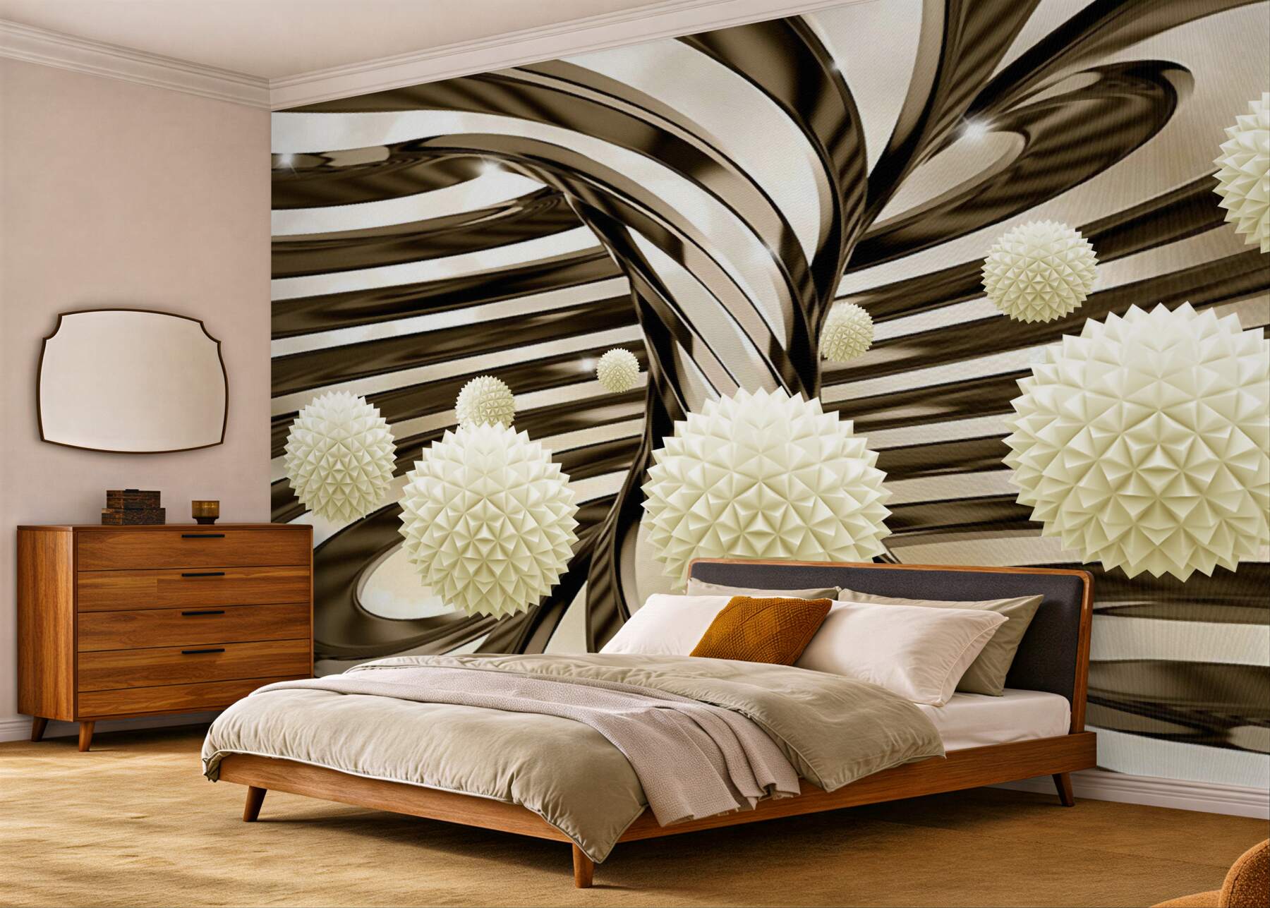 Fototapeta kule w przestrzeni
