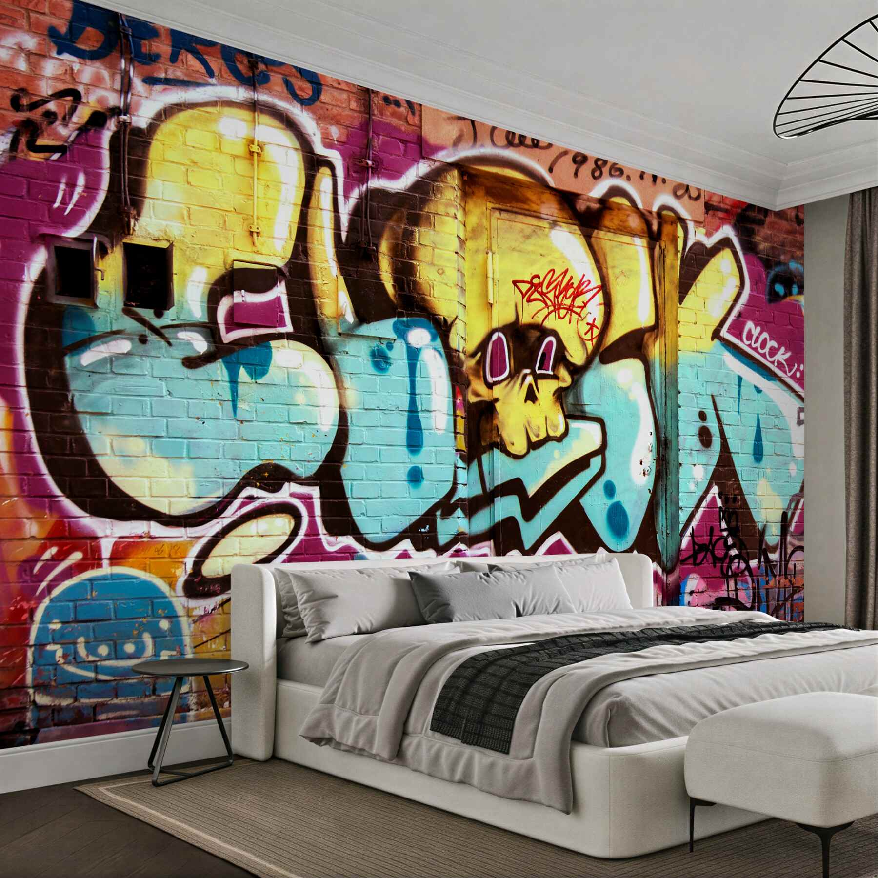 Fototapeta Jasny napis graffiti