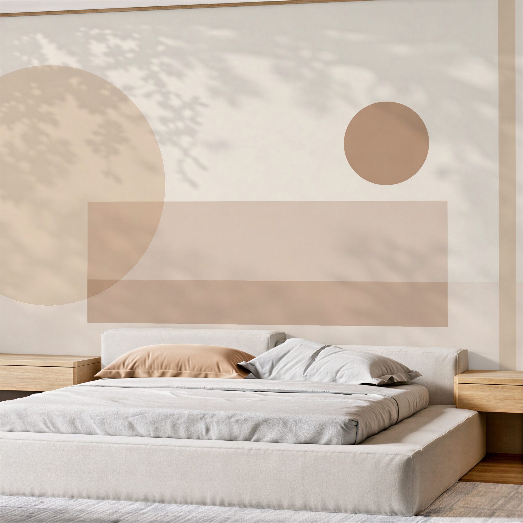 Fototapeta minimalistyczna kompozycja geometryczna