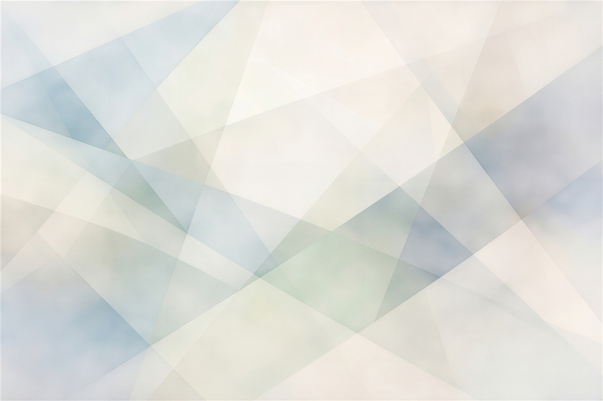 Fototapeta pastelowa geometria w subtelnych przenikaniach