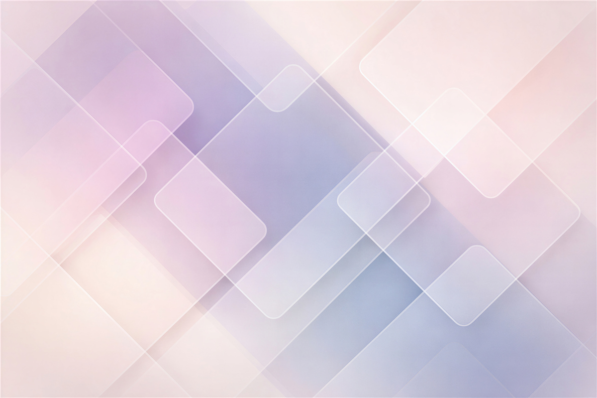 Fototapeta pastelowa geometryczna mgiełka