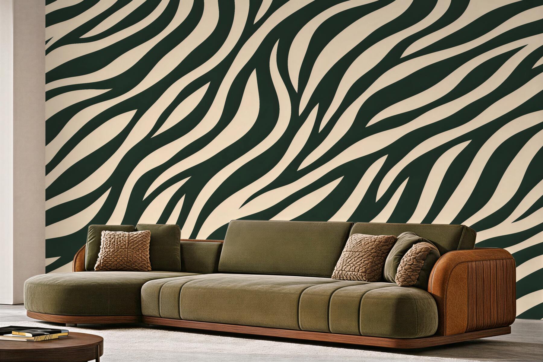 Fototapeta zebra w nowoczesnym rytmie