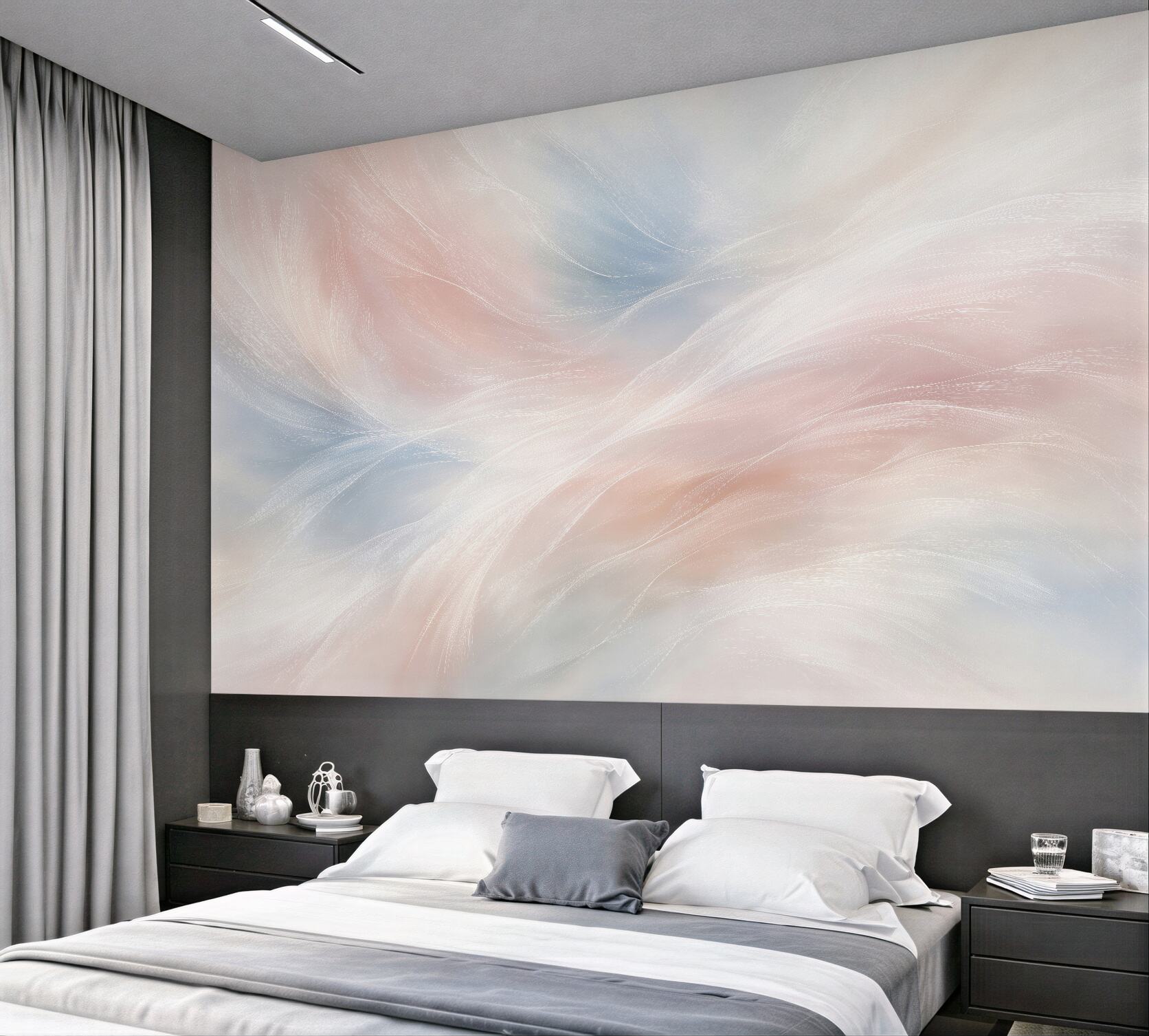 Fototapeta delikatne wachlarze palmowe