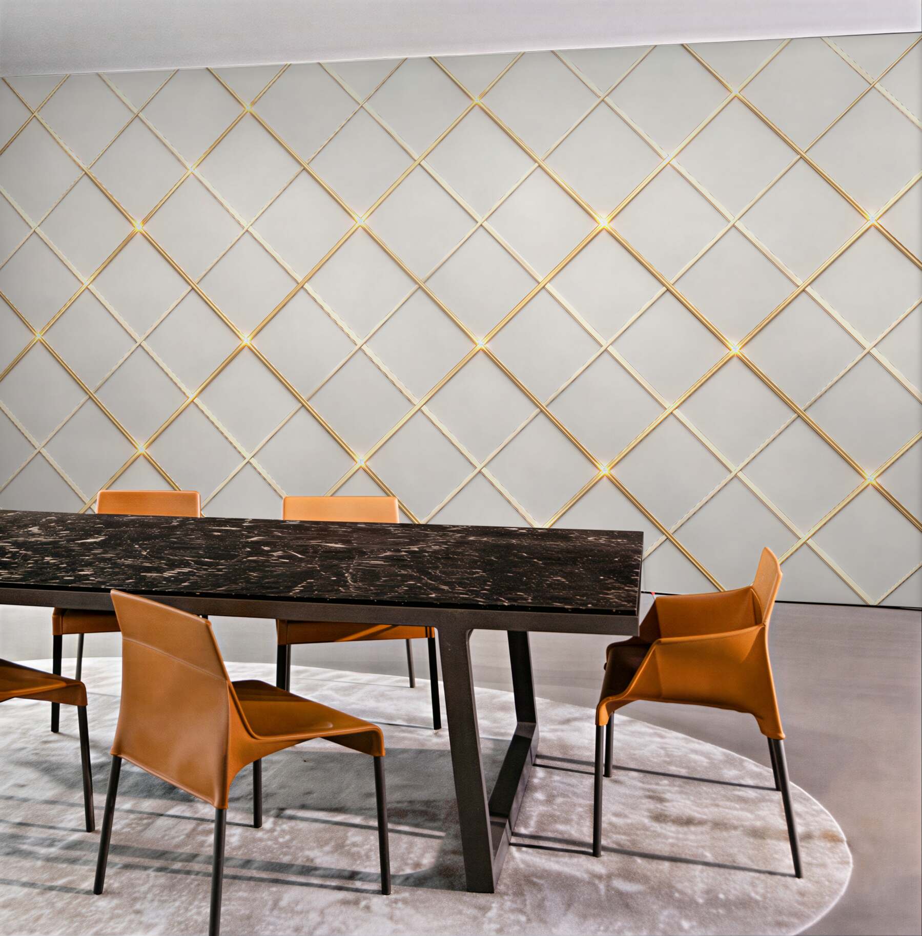 Fototapeta złota geometryczna elegancja