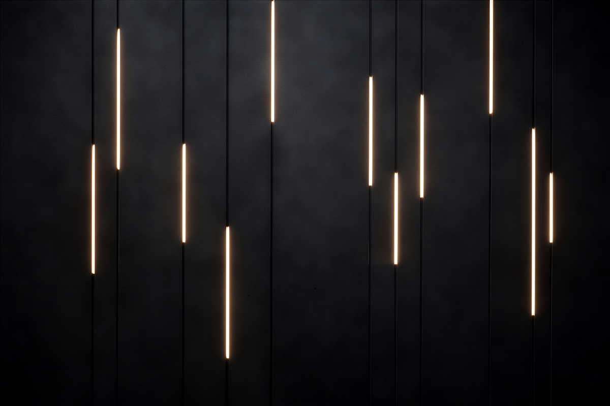 Fototapeta minimalistyczne świetlne linie
