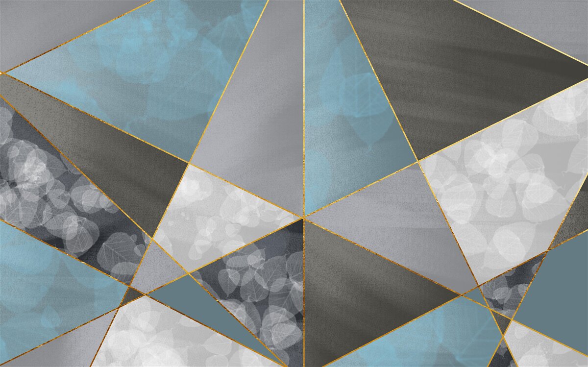 Fototapeta niezwykłe geometryczne tło